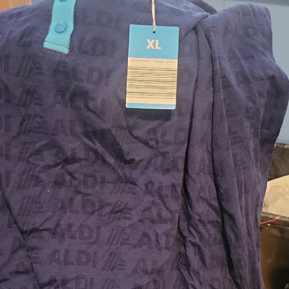 Aldi Blue Polo Shirt XL